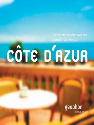cover image of Côte d'Azur